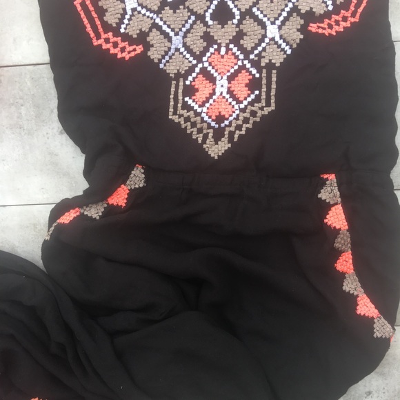 Yoana Baraschi Fiji Geo Embroidered Racer Maxi - Picture 4 of 8